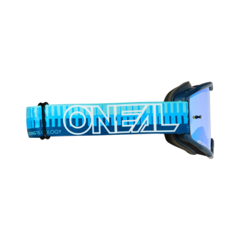O&#039;Neal B-10 Goggle STRIPED Blue/blue - Lens Radium Blue