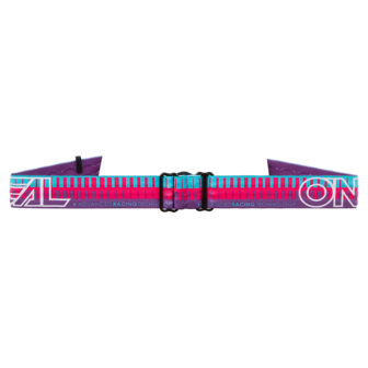 O&#039;Neal B-10 Goggle STRIPED Pink/Purple - Lens Silver Mirror