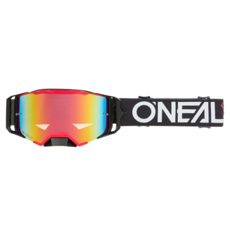 O&#039;Neal B-33 Goggle HEXA Black/Red - Lens Radium Red Mirror