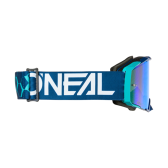 O&#039;Neal B-33 Goggle HEXA Blue- Lens Radium Blue Mirror