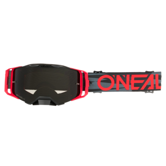 O'Neal B-33 Goggle ICTUS Black/Red- Lens Gray