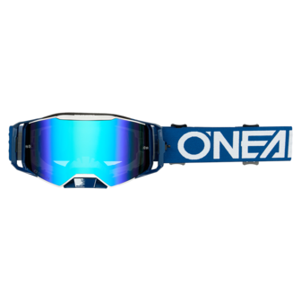 O'Neal B-55 Goggle CRAM Blue/White - Lens Radium Blue Mirror