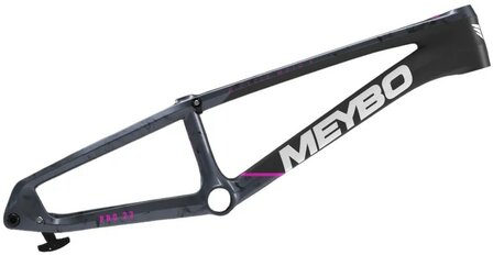 Meybo HSX Carbon 2026 Bmx Race Frame Black/Pink/Grey
