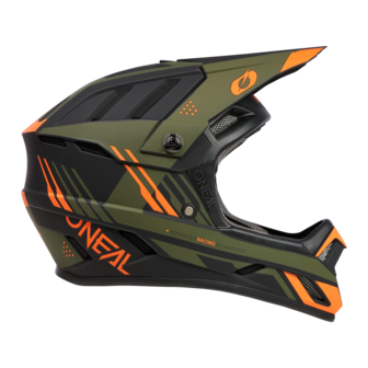 O'Neal Backflip Helm Strike Black/Orange/Olive V.23
