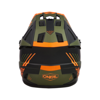 O'Neal Backflip Helm Strike Black/Orange/Olive V.23