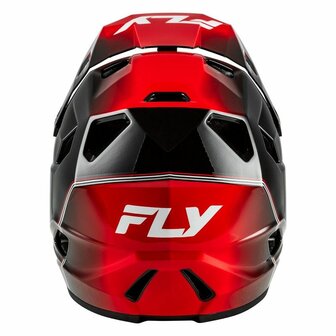 FLY Rayce Repeat Helm Black/Red Back