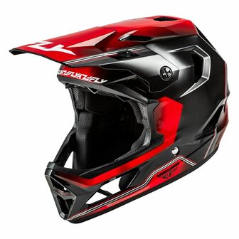 FLY Rayce Repeat Helm Black/Red Front