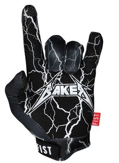Fist Brasy Baker - Lightning Glove BAck detail