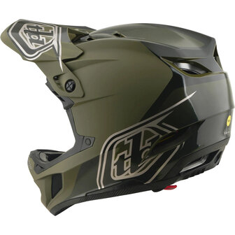 TLD D4 Polyacrylite MIPS Helm Shadow - Beetle 2026 Side Left