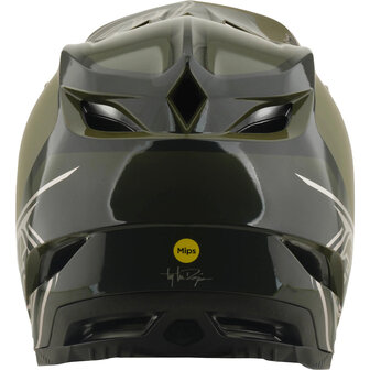 TLD D4 Polyacrylite MIPS Helm Shadow - Beetle 2026 Back