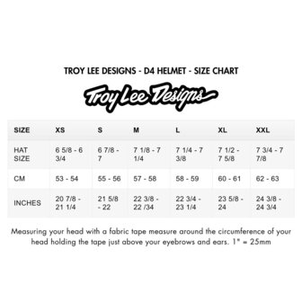 TLD D4 Polyacrylite MIPS Helm Roamer - Clay 2026 Size Chart