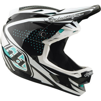TLD D4 Polyacrylite MIPS Helmet The Line - Charcoal/White 2026 Other