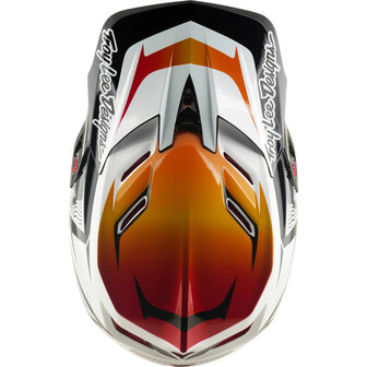 TLD D4 Composite MIPS Helmet Lined Up - White 2026 Above