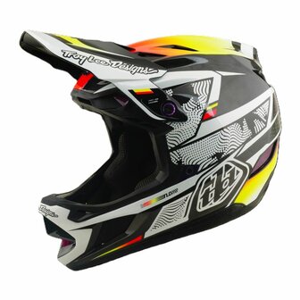 TLD D4 Carbon MIPS Helmet Lined Up - Black 2026 Front