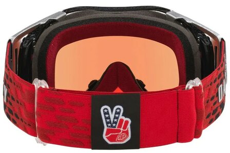 Oakley Airbrake MX Goggle TLD Black Holo - Prizm Torch Lens  Back