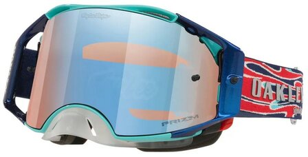 Oakley Airbrake MX Goggle TLD Blue - Prizm Sapphire Lens Front