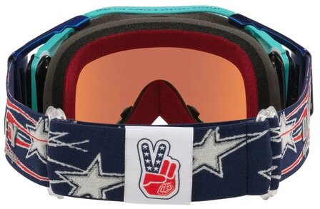 Oakley Airbrake MX Goggle TLD Blue - Prizm Sapphire Lens Back