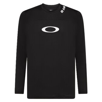 Oakley Free Ride LS Jersey - Blackout Front