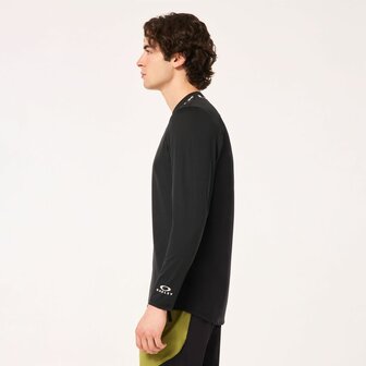 Oakley Free Ride LS Shirt - Blackout