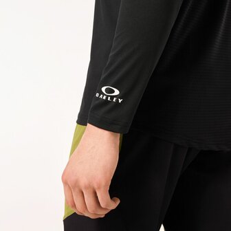 Oakley Free Ride LS Shirt - Blackout