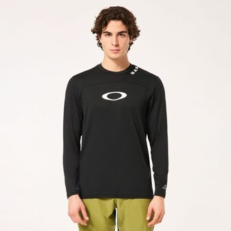 Oakley Free Ride LS Shirt - Blackout