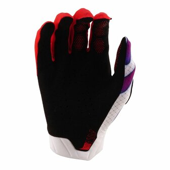 TLD Air Glove Overspray White/Violet 2026 Back