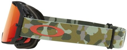 Oakley Airbrake MTB Goggle Grn Camo - Prizm Torch Lens Side