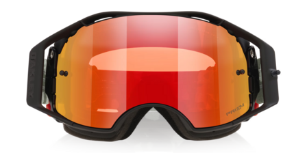 Oakley Airbrake MTB Goggle Grn Camo - Prizm Torch Lens detail