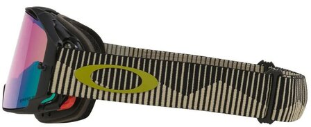 Oakley Airbrake MTB Goggle Black Mist - Prizm Jade Lens Side