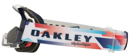 Oakley Airbrake MTB Goggle TLD ICE White - Clear Lens Side