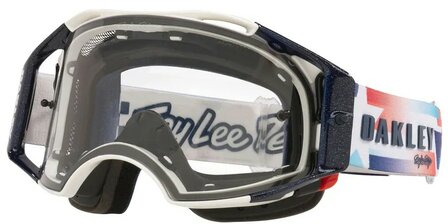 Oakley Airbrake MTB Goggle TLD ICE White - Clear Lens Front