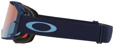 Oakley Airbrake MTB Goggle Abyss - Prizm Sapphire Lens Side