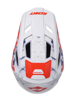 Kenny Prolight BMX Helmet Graphic Blood Blue Red Above