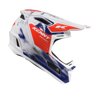 Kenny Prolight BMX Helmet Graphic Blood Blue Red Side