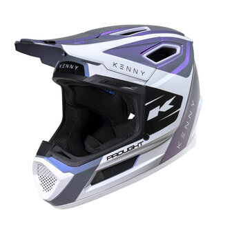 Kenny Prolight BMX Helmet Graphic Team Diamond Purple Front