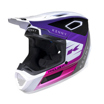 Kenny Prolight BMX Helmet Graphic Team Gradient Navy White Front