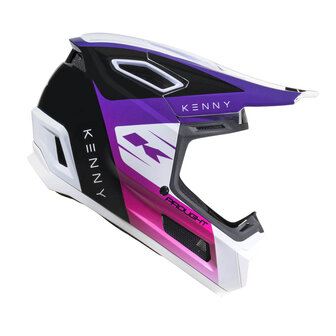 Kenny Prolight BMX Helmet Graphic Team Gradient Navy White Side