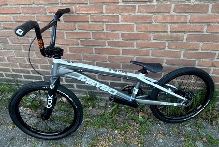 Meybo Holeshot Grey/White BMX Fiets Pro 21.5