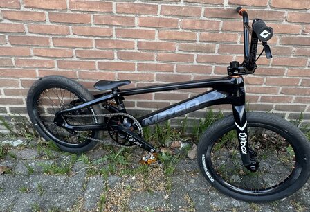 Meybo HSX Carbon 2024 BMX Fiets Pro 22.5  Black - Jason Noordam
