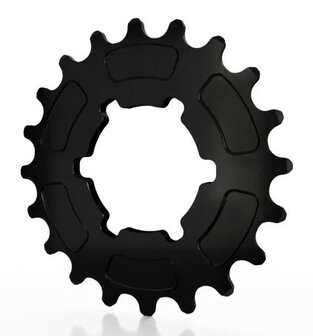 SD-X Sniper Evo Alloy Cog Black