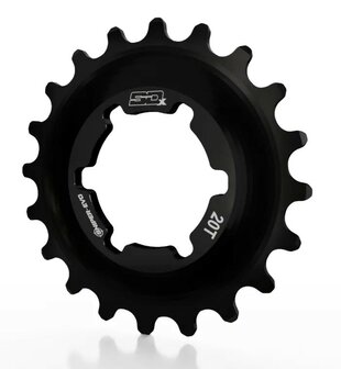 SD-X Sniper Evo Alloy Cog Black
