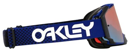 Oakley Airbrake MX Moto Blue B1B - Prizm Sapphire Lens Side right
