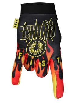 Fist Flame - Chino Bracton - BMX Glove detail