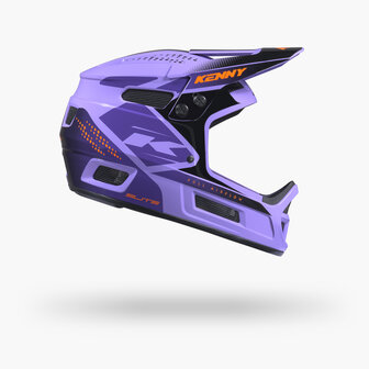 Kenny BMX Elite Helmet Graphic + Purple 2026Front