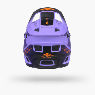 Kenny BMX Elite Helmet Graphic + Purple 2026 Back