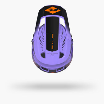 Kenny BMX Elite Helmet Graphic + Purple 2026 Above