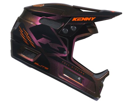 Kenny BMX Elite Helmet Graphic + Orange Chameleon 2026 Main