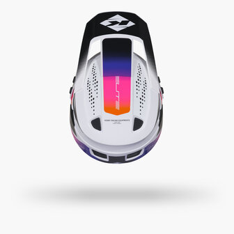 Kenny BMX Elite Helmet Graphic + White Gradient 2026 Above