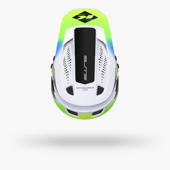 Kenny BMX Elite Helmet Graphic + Neon Green 2026 Above