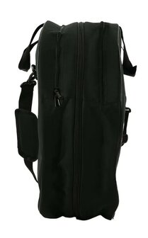 S1 Zipped BMX Wheelbag Black/White/Orange Side 2